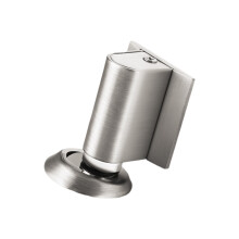 Butoir de porte magnétique en alliage, support-Argent