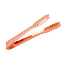 Stainless Steel Food Tongs with Serrated Tip, 18cm Restaurant Bar Tool
