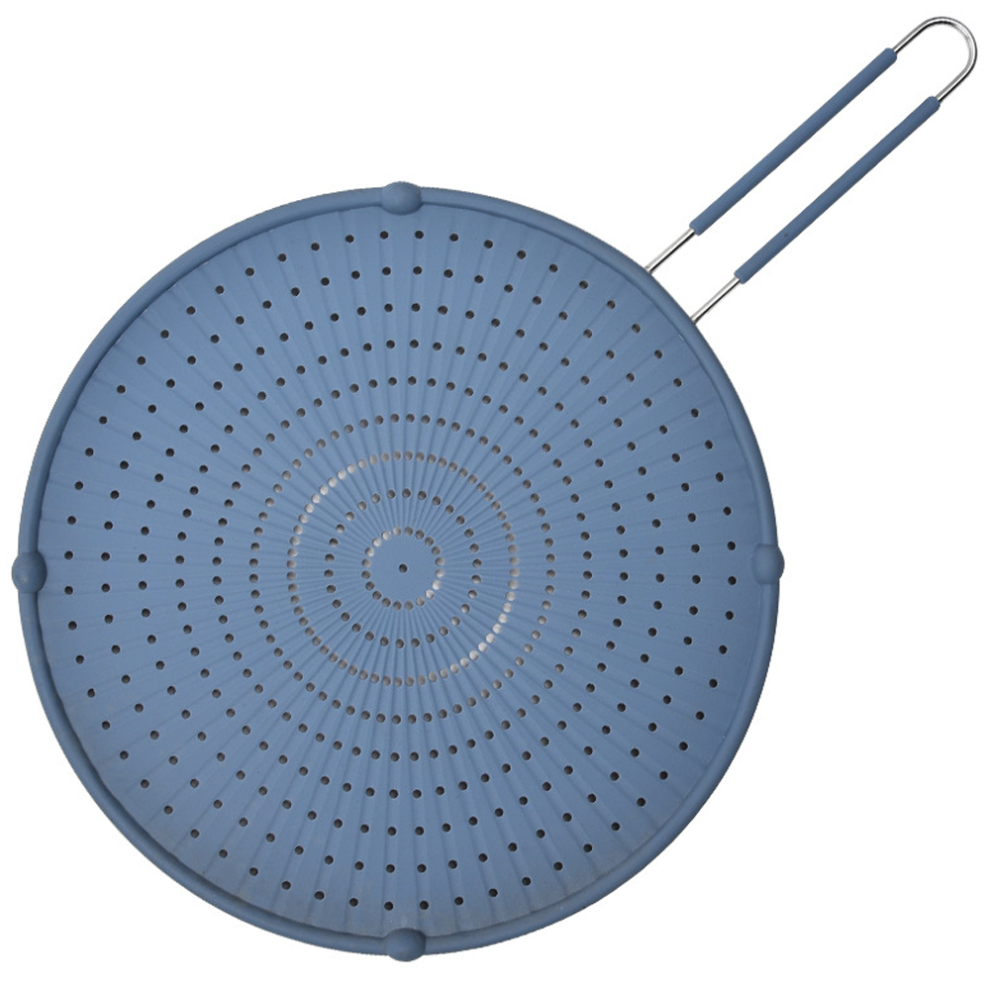 Cooking Protection Splatter Screen, Safety First with Non-Slip Grip & Heat-Resistant Material, Space-Saving Storage for Kitchen Pans-image-OPC-PN252VD-NEW