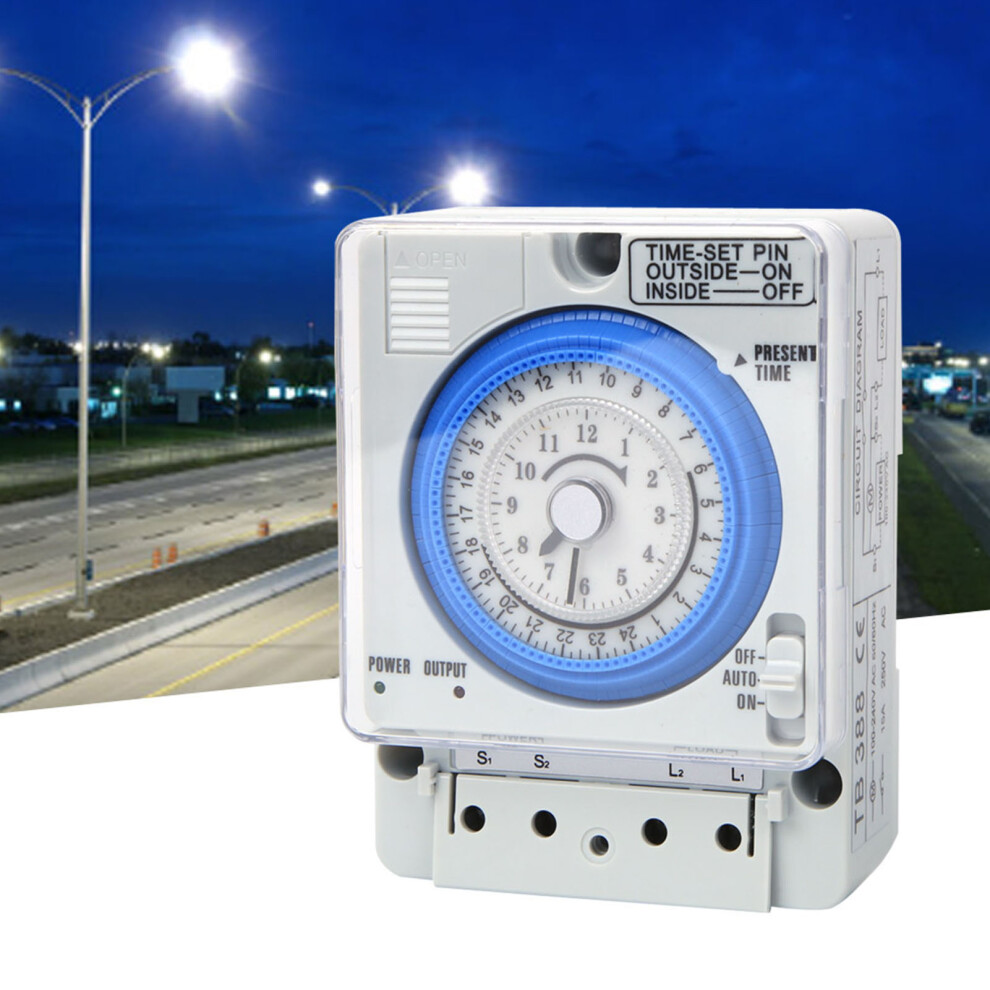 Reliable Tb388 Mechanical Timer 15 Min Interval Ac250v 20A 3541362312785