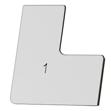 Farbschaber aus kaltgewalztem Stahl, gebogene Betonkelle,-10