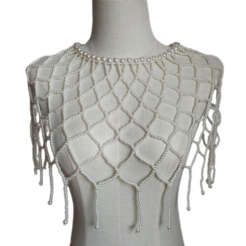 Unique Shoulder Chain Beaded Backless Beaded Body Chains for