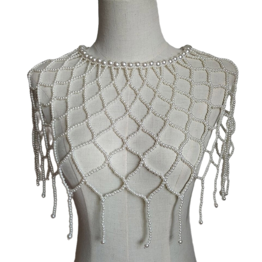 Unique Shoulder Chain Beaded Backless Beaded Body Chains for-image-OPC-PN25695-NEW