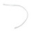 10Pcs Braided Loop Connectors Fly Fishing Loop Line-White 30LB 1