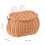 Kids Bikes Front Basket Waterproofs Plastic- bean paste green 4