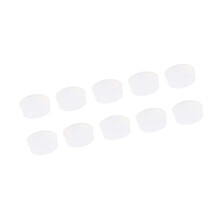 Musikinstrumenten-Reparatur 10 Stück Gummistopfen für Flöten Bohrungen 7x2,5 mm klare CF99-Kit