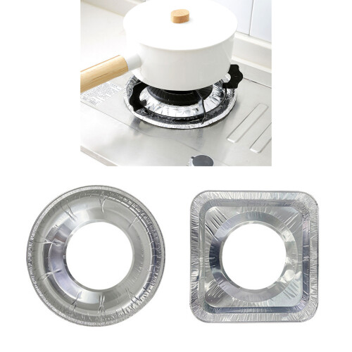 Aluminum Foils Stove Burners Cover-Square single piece 2