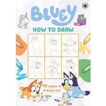 Bluey How to Draw by Bluey Paperback Book