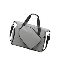 Lightweight Oversized Handbag With Shoe Storage And Wet-Gray