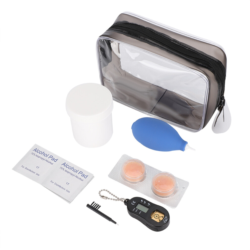 Hearing Aid Storage Bag & Cleaning Kit for A675, A13, A312, A10 Batteries