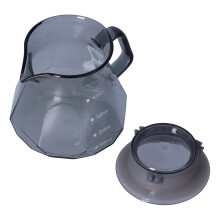 Servidor de bebidas versátil com escala transparente, alça com design ergonômico, vidro resistente à temperatura, atóxico e inofensivo, adequado