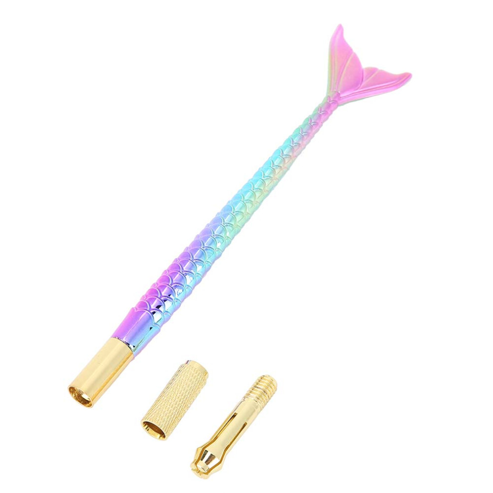 Gold Manual Tattoo Pen For Eyebrow Lip Eyeline Makeup Aluminum Alloy