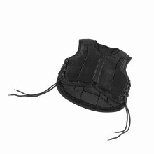 Children Horse Riding Safety Vest, Adjustable, Black, Sizes CM, CL