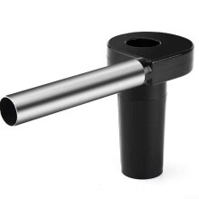 Battery Powered Portable Electric BBQ Fan, 6cm/12cm Aluminium Tube Fire Blower for Outdoor Cooking, Picnic, Camping and Garden Barbecue