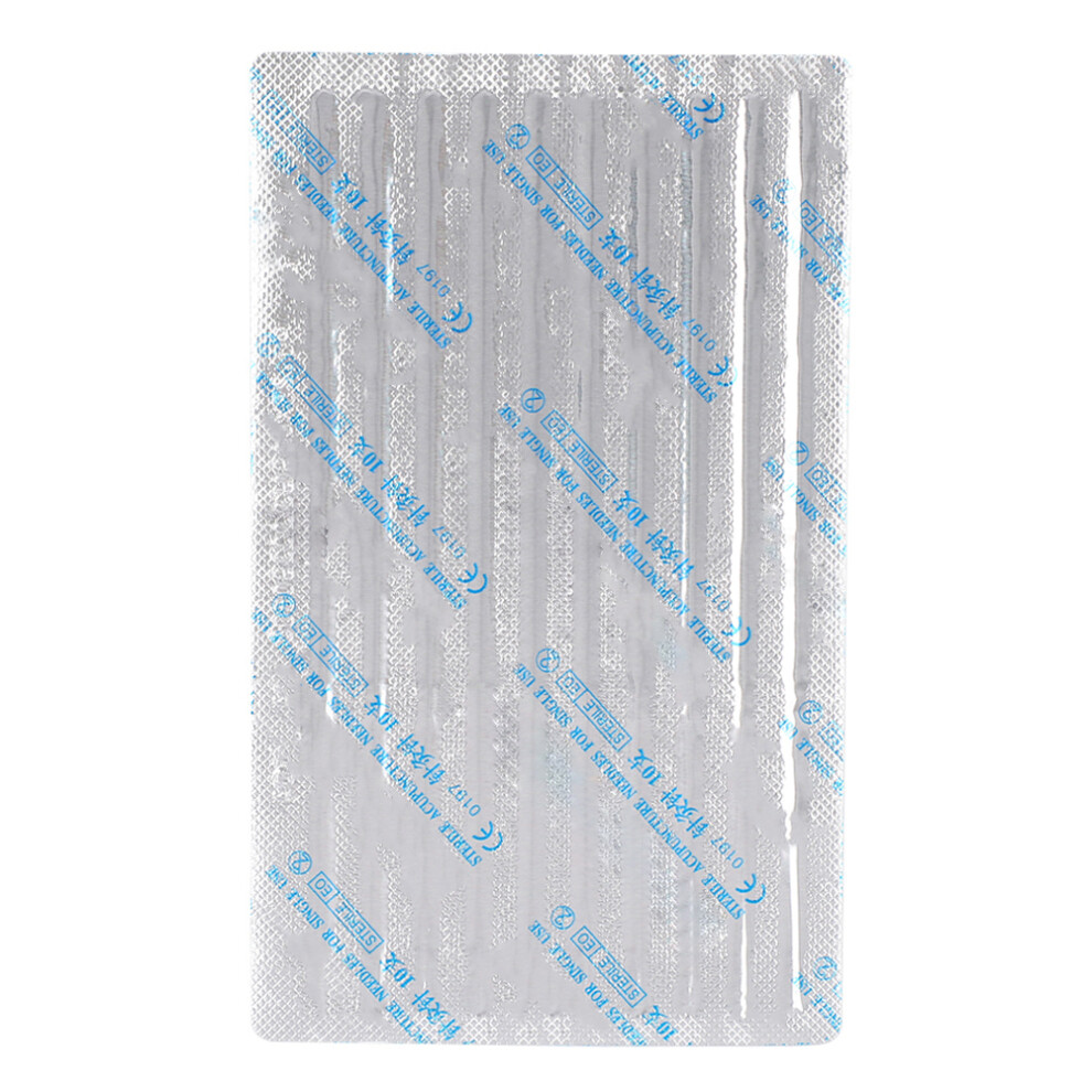 0.25x60mm Disposable Acupuncture Needles 100pcs Box Stainless Steel Sterile