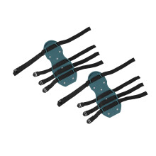 Rasenlüfterschuhe 4 Riemen - 13 Stahlspikes - Gartenwerkzeug