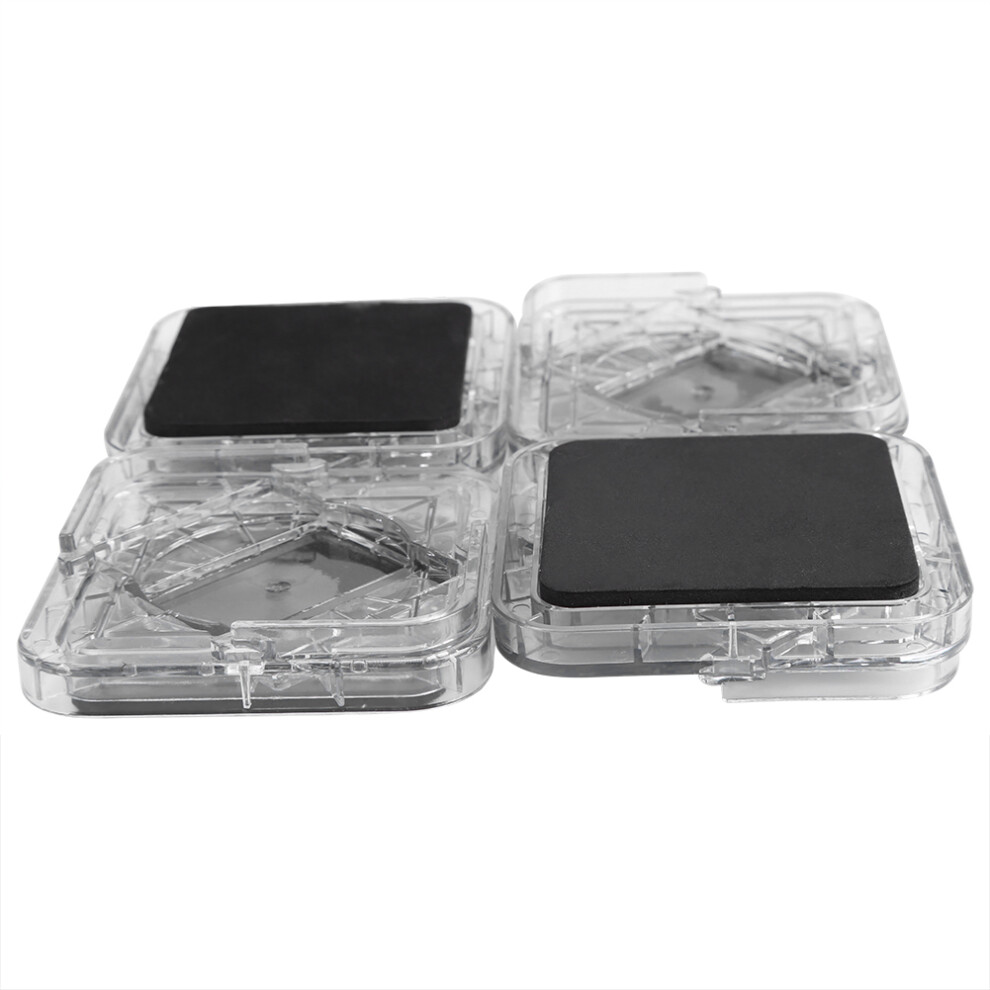 8Pcs Clear White Nonslip Furniture Leg Covers For Chairs Desks And Beds 8331362320409