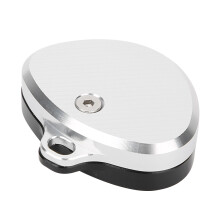 Aluminum Motorcycle Key Cover Fits F650, F800GS, K1300S, S1000RR Silver