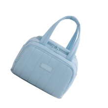 Organisierte Tasche für die Zubereitung von Mahlzeiten mit-Blau
