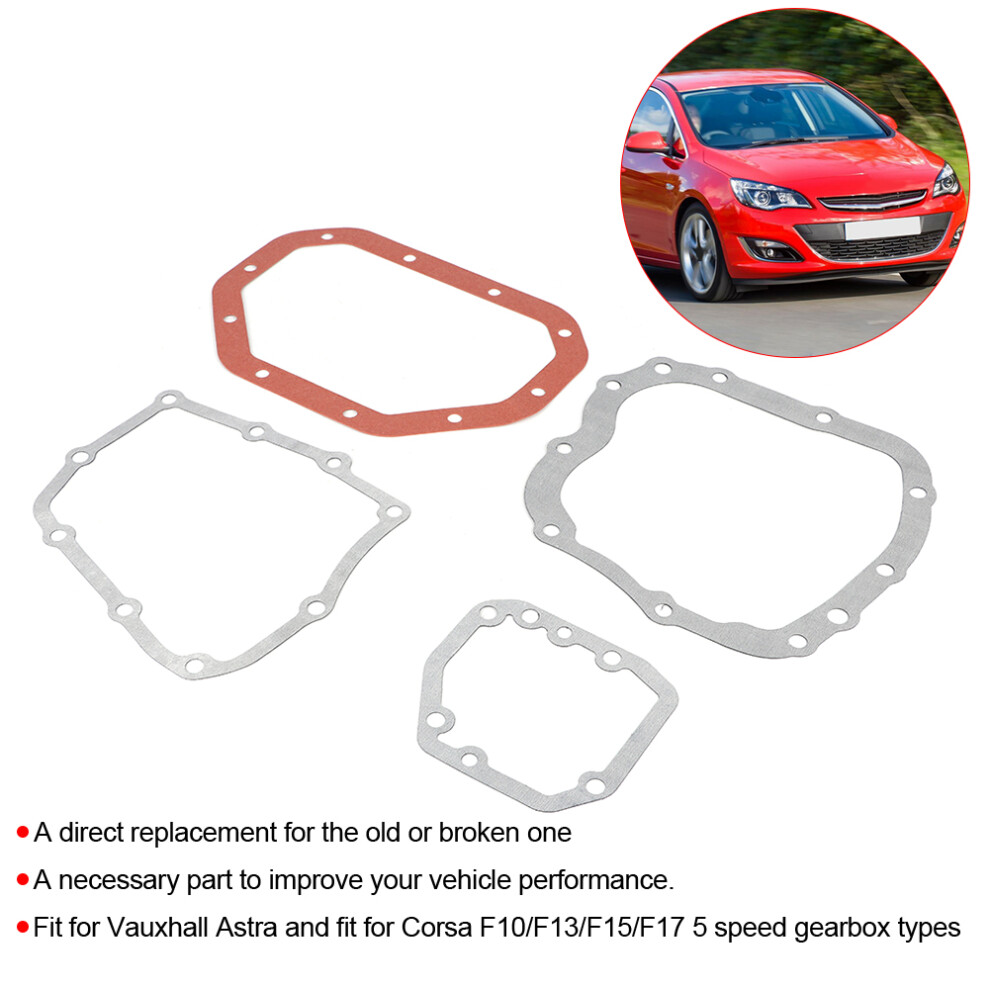 4Pcs Gearbox Gasket Set For Vauxhall Astra Mk3 Transmission Repair Kit 8761362320800