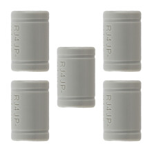 5Pcs 3D Printer Plastic Bearing RJ4JP-01-08 Gray 16mm OD 8mm ID