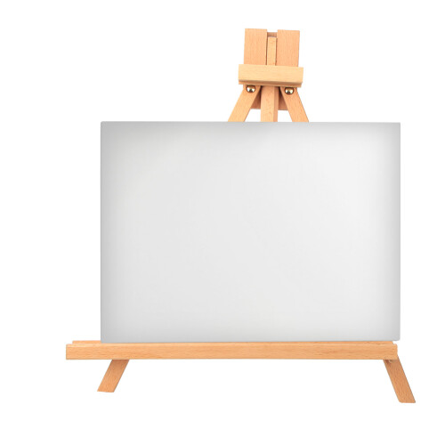 Durable Beech Easel for Desktop Display - Ideal for Photos & Mini Art 2
