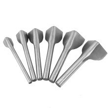 6-tlg. Leder-Gürtel-Endschneider V-Form-Lochsatz für DIY-Basteln 15-40 mm