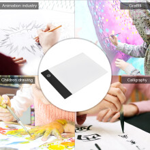 LED Art & Animation Board A5 Size 9in Ultra Thin Portable Drawing Tool with USB