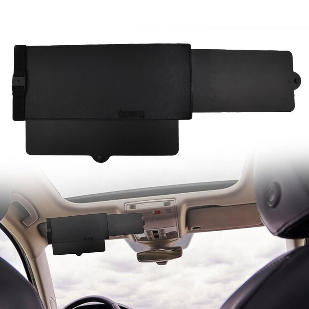 Sun Visor Extender For Side Casement And Windshield, Adjustable Anti Glare Shield, Ideal For Sunny Conditions 9067246784188