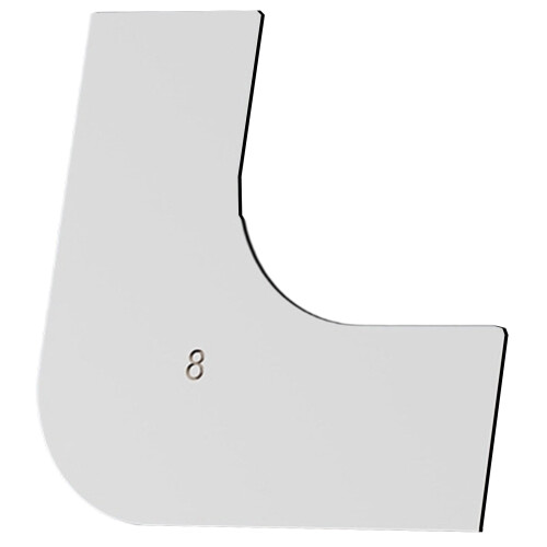 Multipurpose Scraper Concrete Trowel Rounded Corners Drywall-80