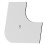 Cold Rolled Steel Paint Scraper Curved Concrete Trowel-60 1