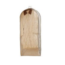 PEVA Materials Dust Clothes Cover Transparent Hanging-Gray M