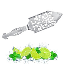 Klassisk absintske, absintske i rustfrit stål, vintage malurt-cocktaildrypper, udhulet firkantet sukkerdrypper, isterning-netfilter