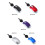 Travel Optical Mouse USB C Corded Mouse with Retractable-Silver 5