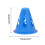 10 Pack Agility Sports Cones with Windproof Hole-Yellow 4