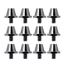 Boy Girl Kid Shoes Football Studs Replacement-silver gray 11mm