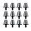 12Pcs Aluminium Replacement Studs, Replacement-silver gray 13mm 1