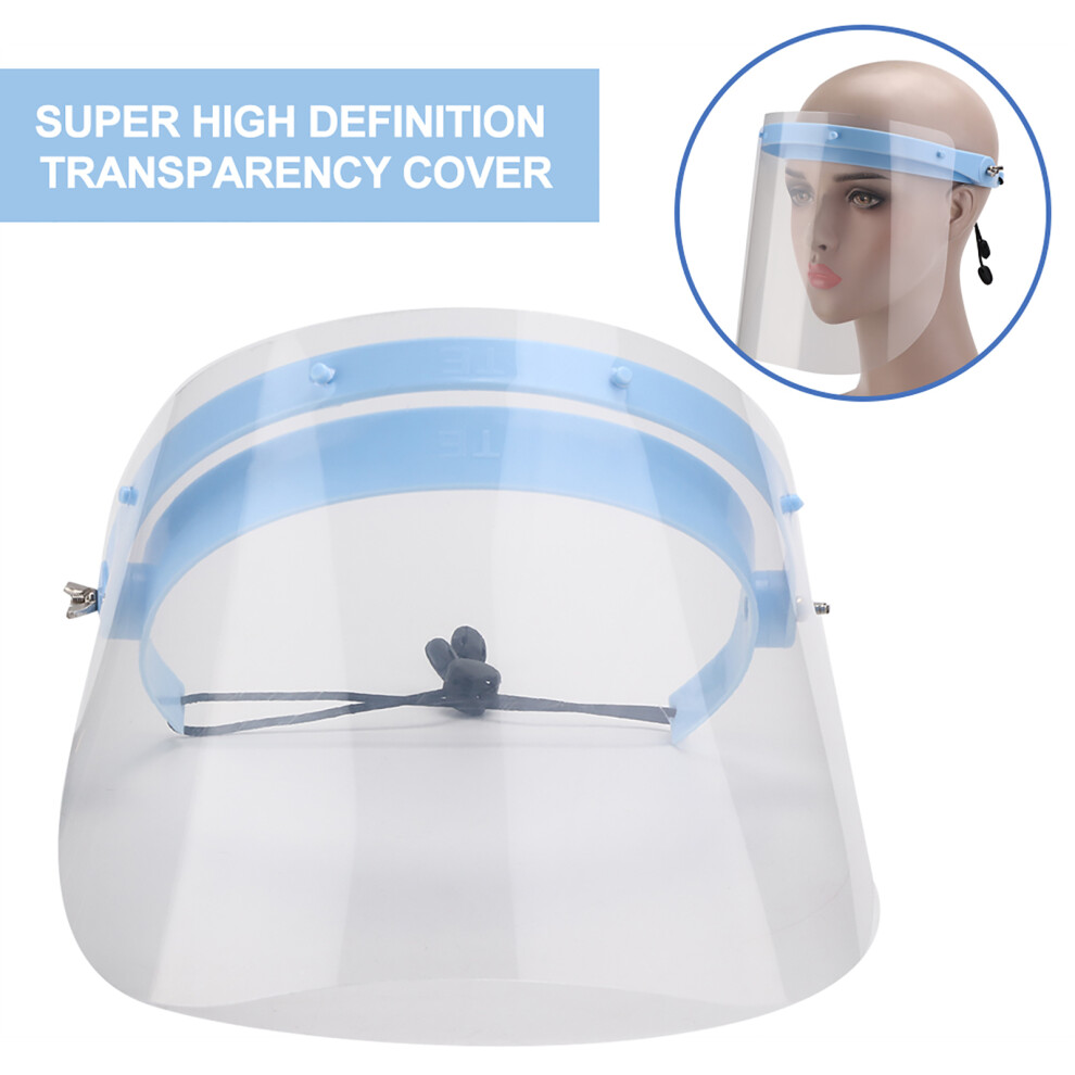 10Pcs Waterproof Anti-Fog Dental Face Shields With Reusable Frame 4941362327977