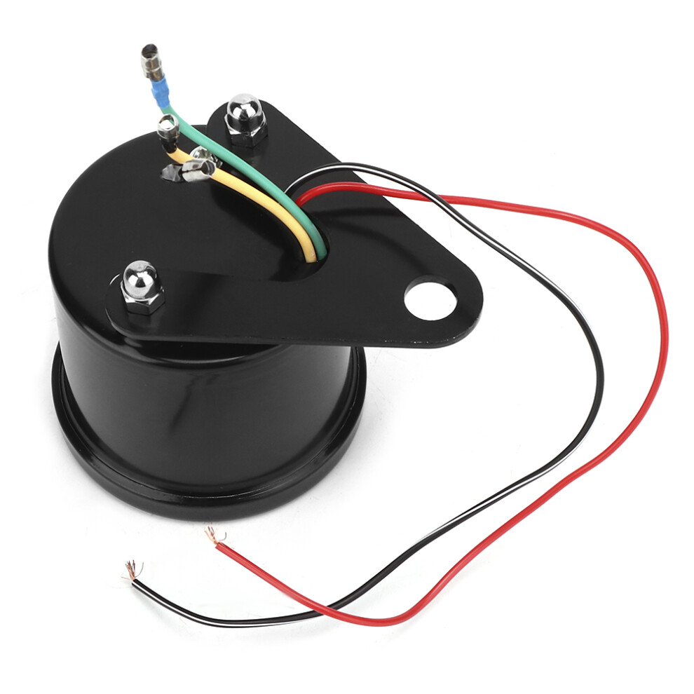 Aluminum Motorcycle Gauge Replacement Tachometer Speedometer With Housing Black 5001362327700