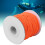 Portable Nylon Diving Handle Line Reel with 46m Orange Spool Tool 4