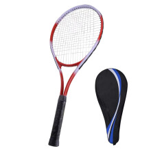 27-inch Beginner Tennis Racque for Adult - Light Adult Singl Racquet Set for Women Men with Carry Bag Red