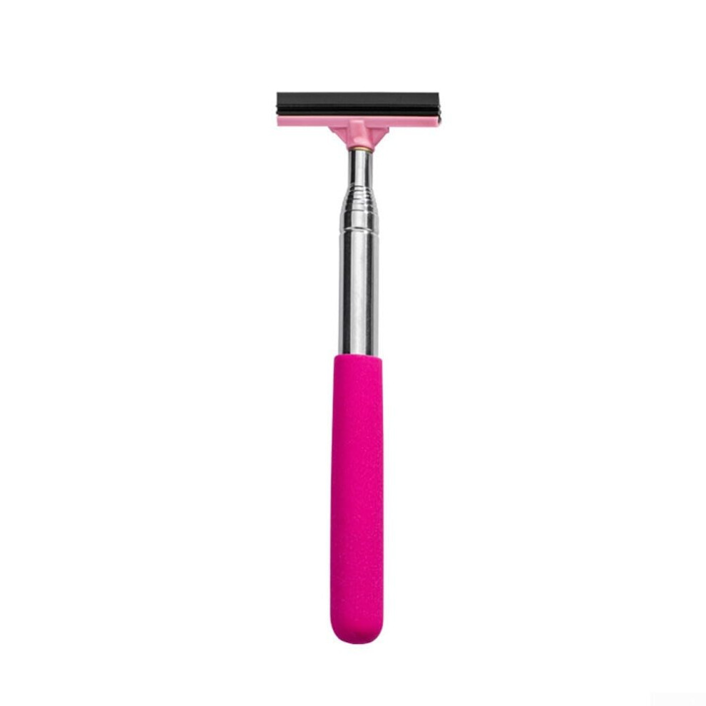Compact Design Car Rearview Wiper Featuring An Extendable Handle For Convenience (Pink) Pink 9067246785017