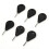 Surfboard Accessory Set: 6 Black Fin Keys with Compact Design 8