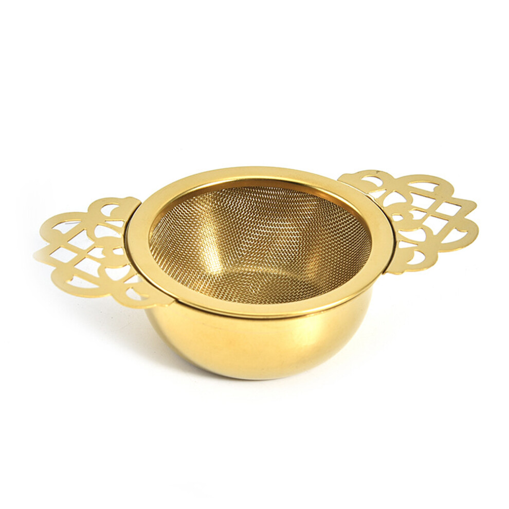 Practical Stainless Steel Empress Tea Strainer, Loose Leaf Tea Infuser With Extra Fine Mesh, Convenient Base For Easy Emptying And Rinsing, Double Win-image-OPC-PN25XJ2-NEW