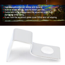 4 Pack Stainless Steel Aquarium Support Clips Fits 8mm Glass Cover
