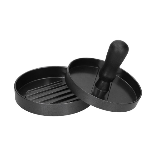 Μηχανή για μπιφτέκια BBQ χωρίς BPA, αντικολλητική μηχανή αλουμινίου για ασφαλή και 2
