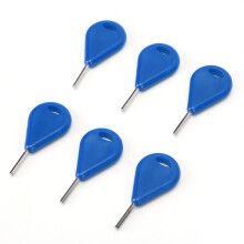 Blue Surf Fin Schlüsselset mit 6 Stück – Perfektes Zubehör-Set für das Surfbrett