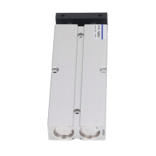 Doppelstangen-Aluminiumlegierung Pneumatikzylinder 20 mm Durchmesser 100 mm Hub