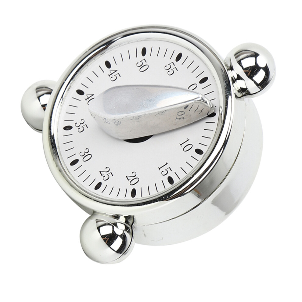 Precise Mechanical Timer Alarm Clock for Kitchen Hairdressing Beauty Salon
