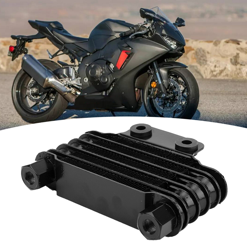 Universal Engine Oil Cooler For 100Cc-250Cc Dirt Bike Atv 65Ml Black 8451362334081